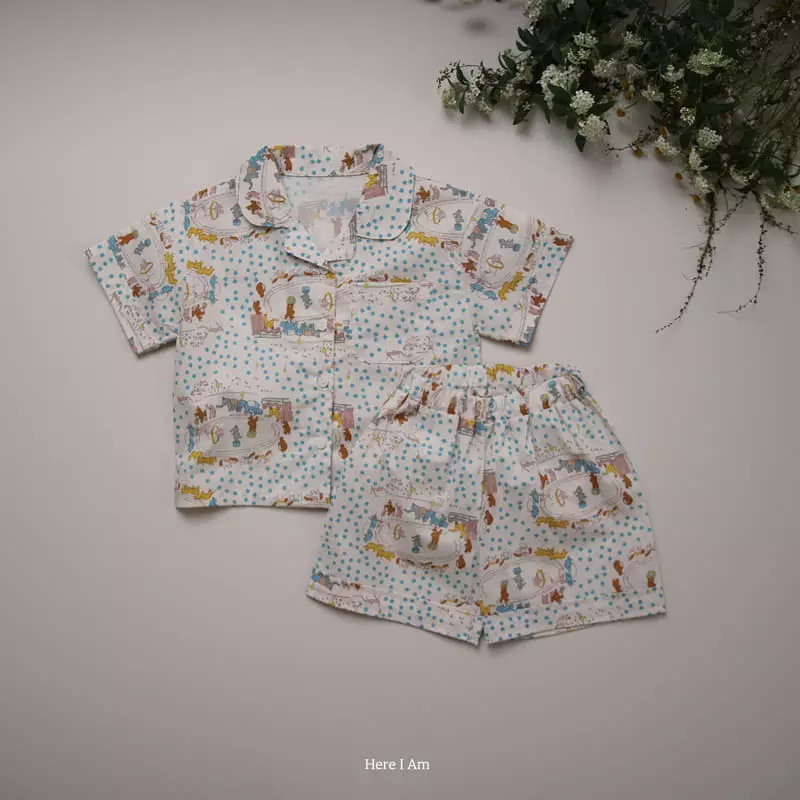 Here I Am - Korean Children Fashion - #childofig - Petter Top Bottom Set - 5