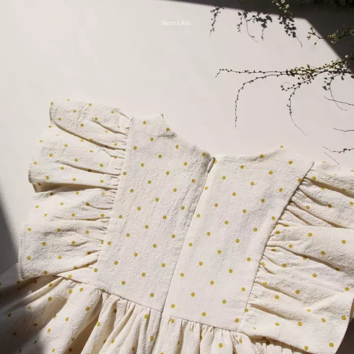 Here I Am - Korean Children Fashion - #childofig - Pine Apple One-piece - 7