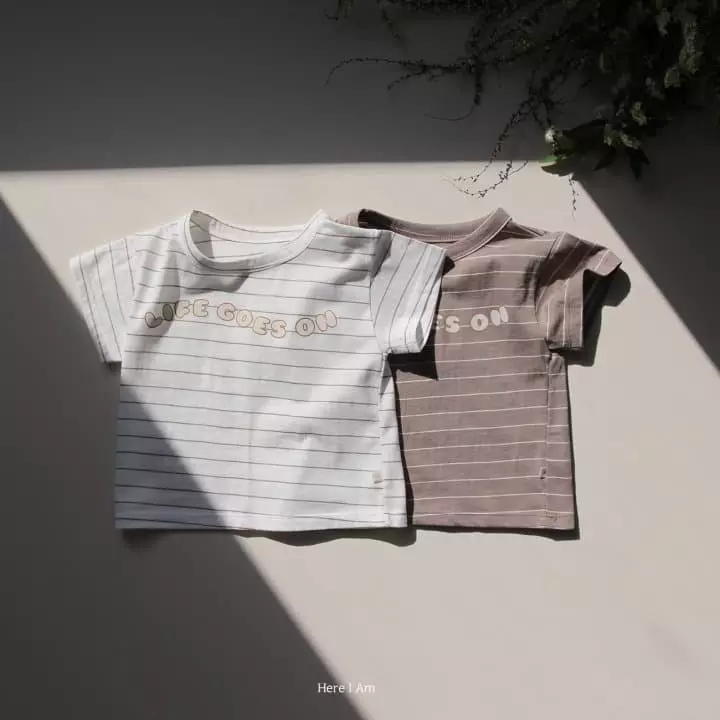 Here I Am - Korean Children Fashion - #childofig - Life Tee - 3