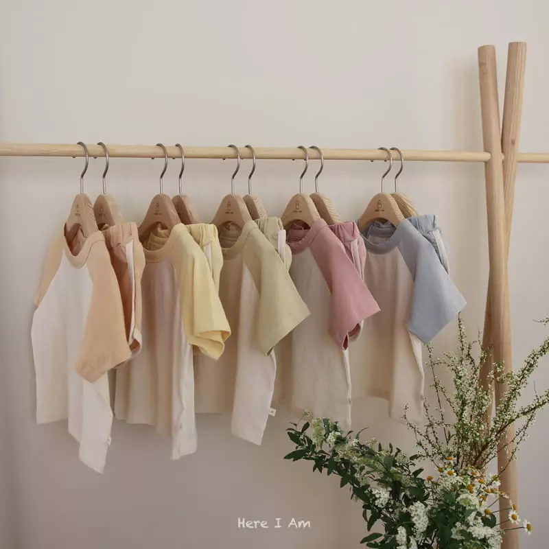 Here I Am - Korean Children Fashion - #childrensboutique - Every Day Top Bottom Set - 9