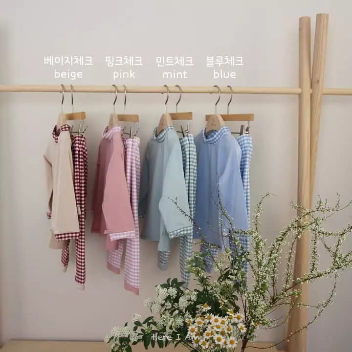Here I Am - Korean Children Fashion - #childrensboutique - Salty Rashguard Short Set