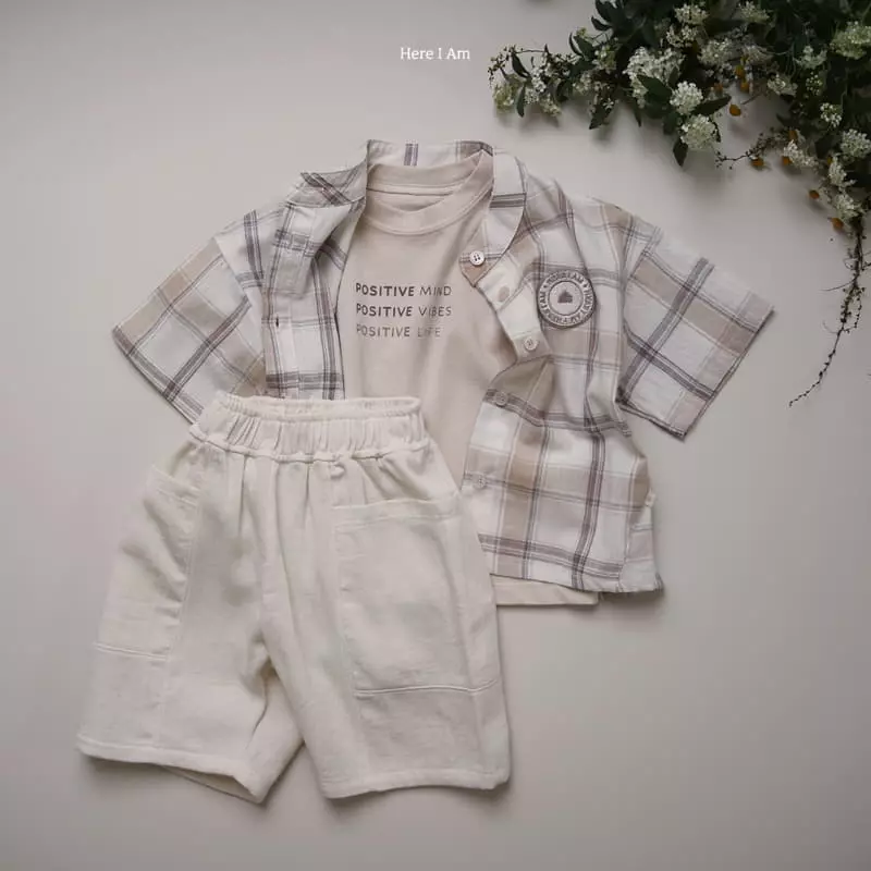 Here I Am - Korean Children Fashion - #childrensboutique - Postive Tee - 7