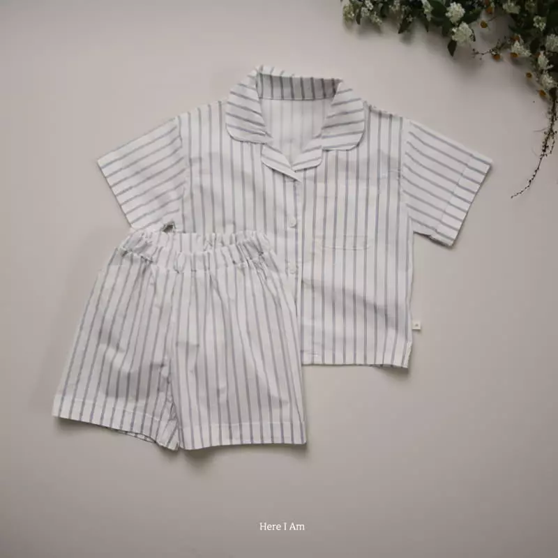 Here I Am - Korean Children Fashion - #childrensboutique - Petter Top Bottom Set - 7