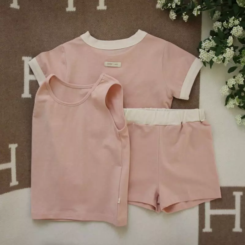Here I Am - Korean Children Fashion - #designkidswear - Good Day Easywear Set - 8