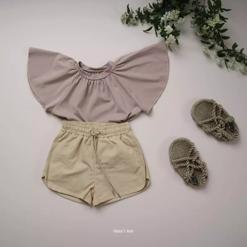 Here I Am - Korean Children Fashion - #designkidswear - Frill Swim Tee with mom - 8