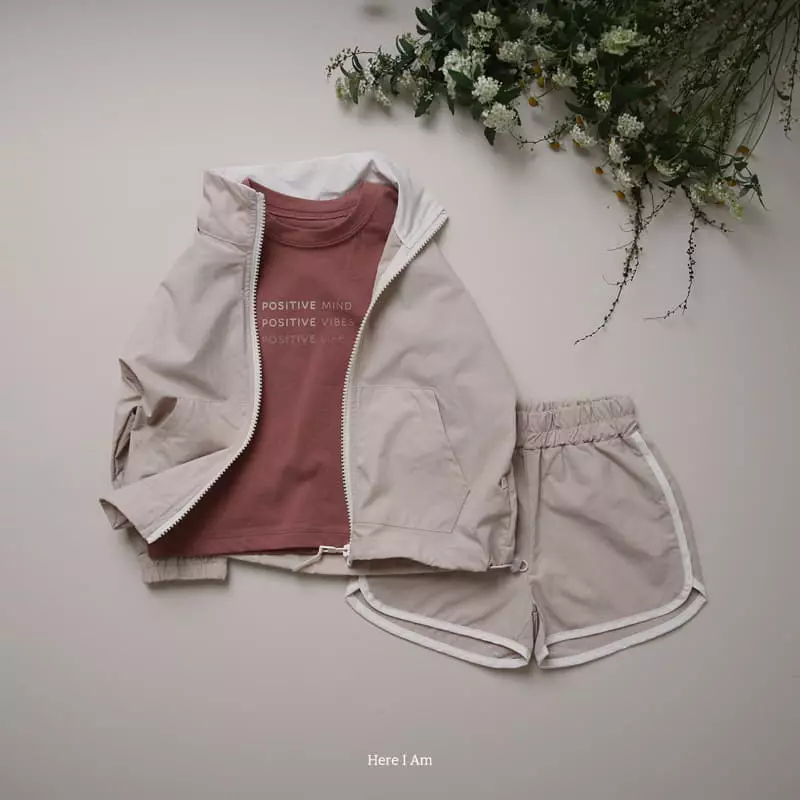 Here I Am - Korean Children Fashion - #discoveringself - Fairy Anorak Top Bottom Set - 10