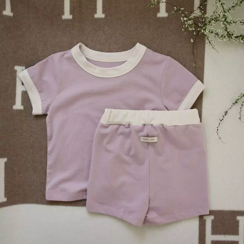 Here I Am - Korean Children Fashion - #kidsstore - Good Day Easywear Set - 12