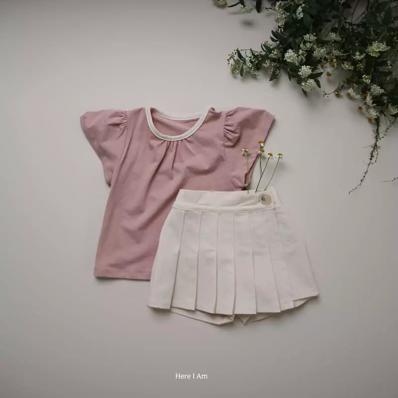 Here I Am - Korean Children Fashion - #littlefashionista - Daisy Shirring Tee - 11