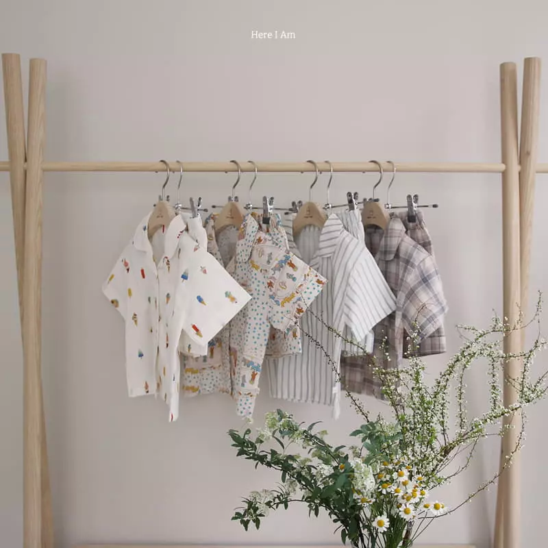 Here I Am - Korean Children Fashion - #littlefashionista - Petter Top Bottom Set