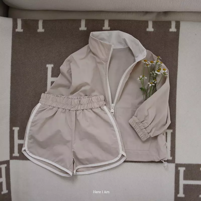 Here I Am - Korean Children Fashion - #magicofchildhood - Fairy Anorak Top Bottom Set - 3