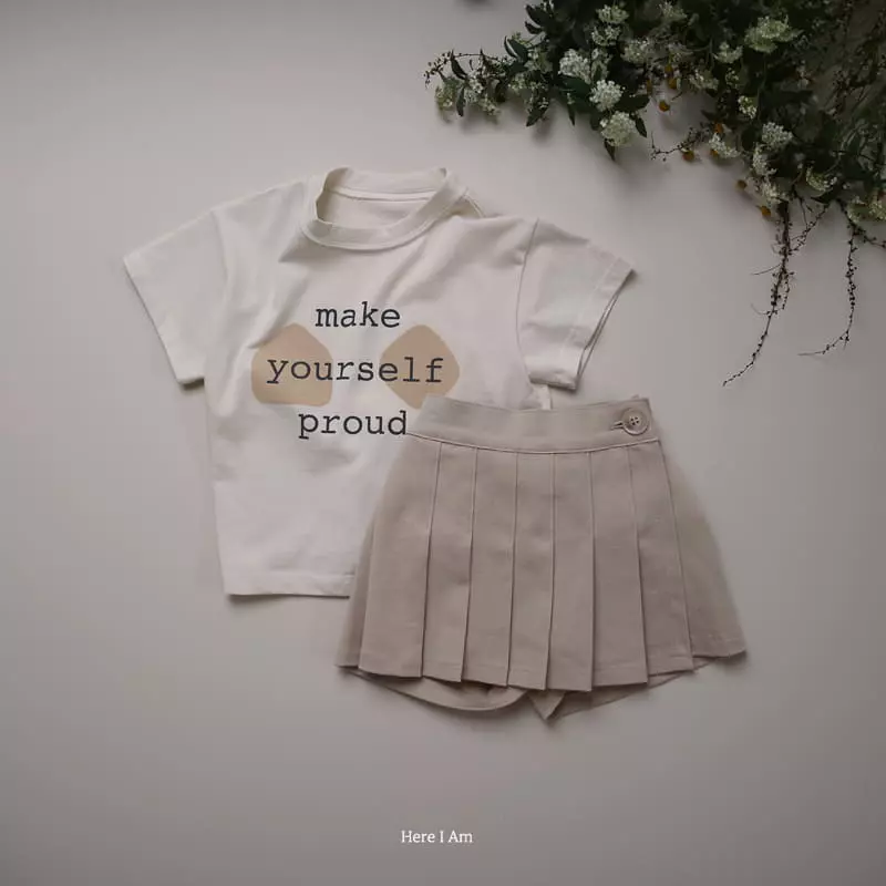 Here I Am - Korean Children Fashion - #minifashionista - Charron Wrap Skirt - 11