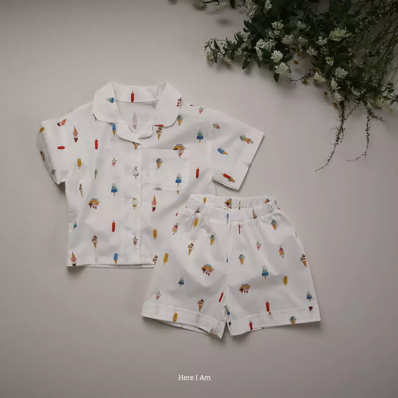 Here I Am - Korean Children Fashion - #minifashionista - Petter Top Bottom Set - 3