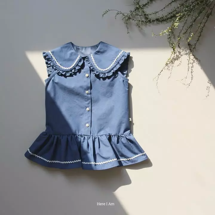 Here I Am - Korean Children Fashion - #minifashionista - Wave One-piece - 4