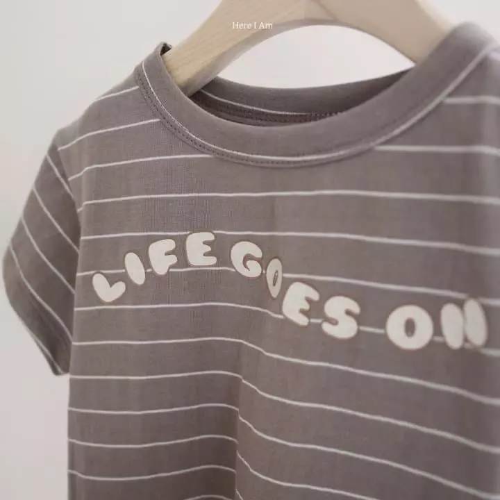 Here I Am - Korean Children Fashion - #prettylittlegirls - Life Tee - 2