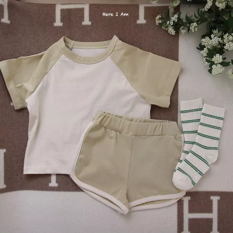 Here I Am - Korean Children Fashion - #todddlerfashion - Every Day Top Bottom Set - 5