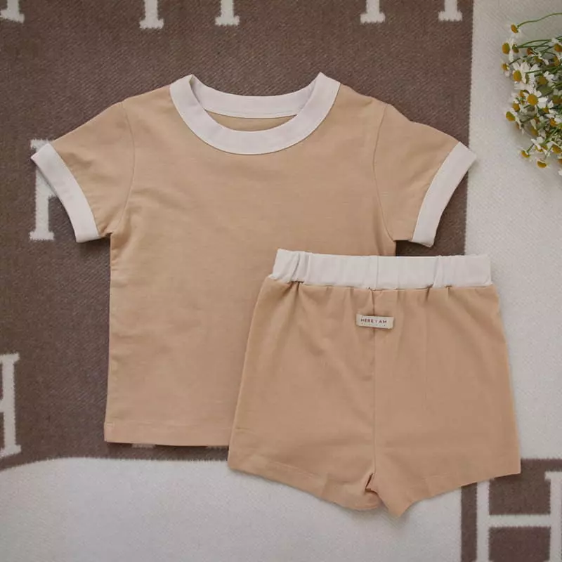 Here I Am - Korean Children Fashion - #todddlerfashion - Good Day Easywear Set - 3