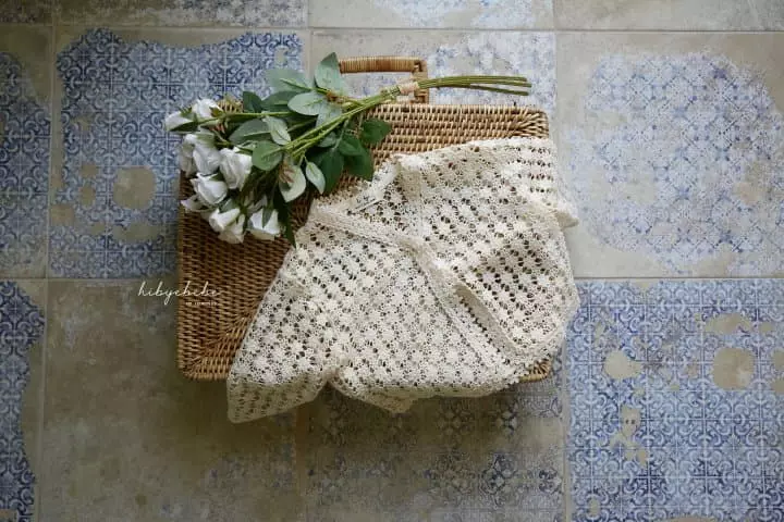 Hi Byebebe - Korean Baby Fashion - #babyoninstagram - Bebe Blossom Lace Cardigan - 12