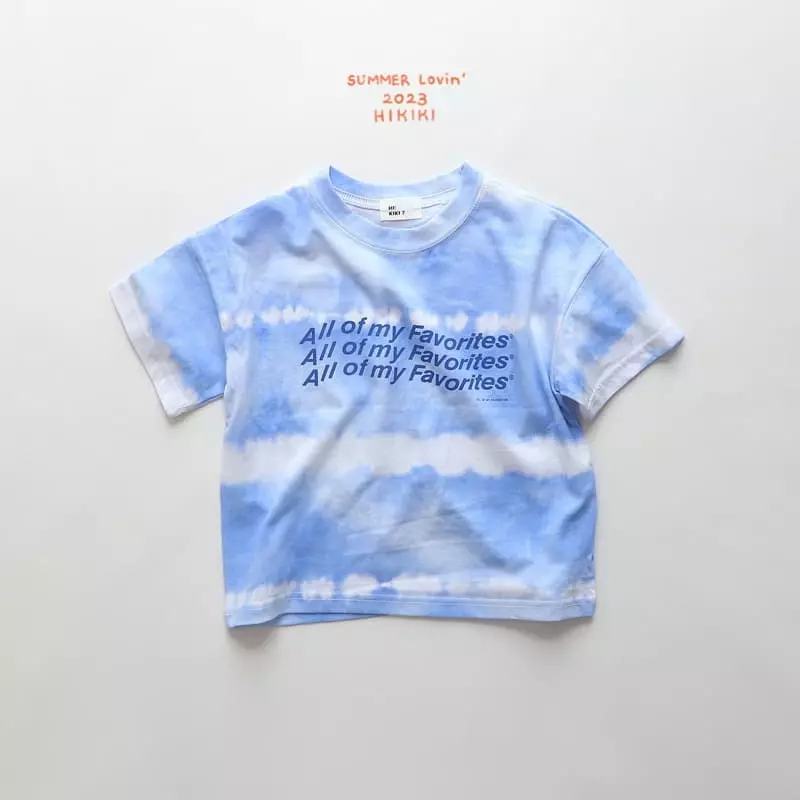 Hikiki - Korean Children Fashion - #childofig - Water Paitn Tee