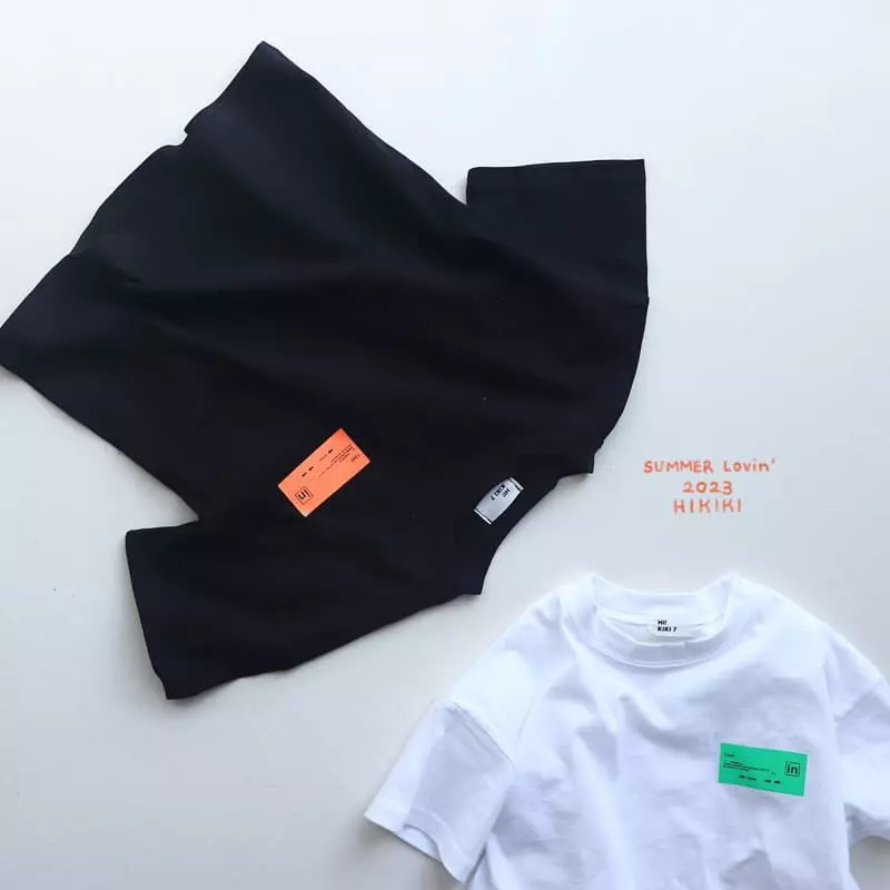 Hikiki - Korean Children Fashion - #childofig - Neon Label Tee - 7