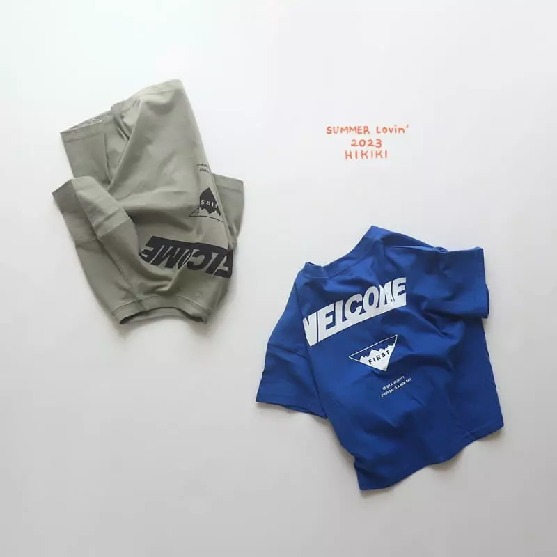Hikiki - Korean Children Fashion - #designkidswear - Welcome Tee - 9