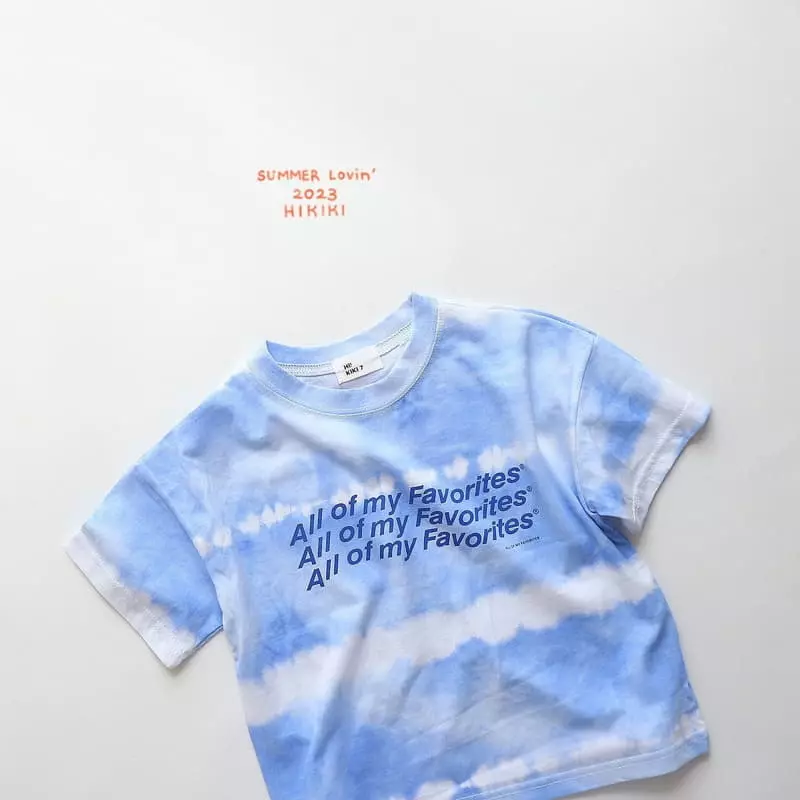 Hikiki - Korean Children Fashion - #designkidswear - Water Paitn Tee - 4