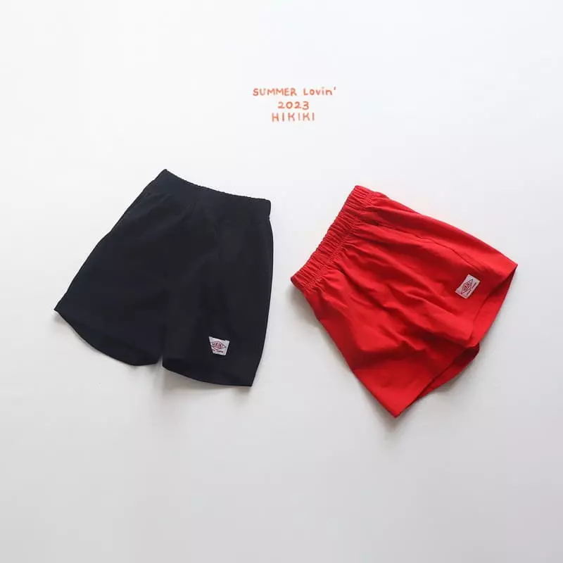 Hikiki - Korean Children Fashion - #discoveringself - Label Shorts