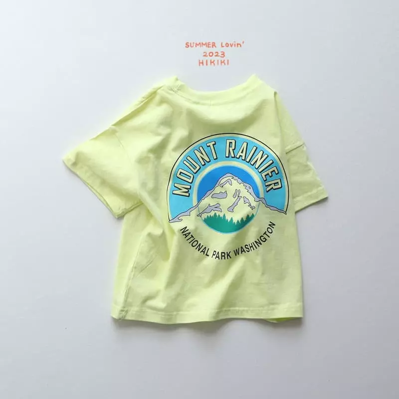 Hikiki - Korean Children Fashion - #discoveringself - Mountain Tee - 4