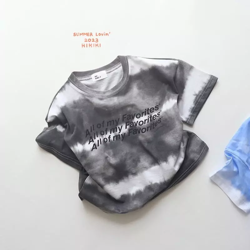 Hikiki - Korean Children Fashion - #kidsshorts - Water Paitn Tee - 6