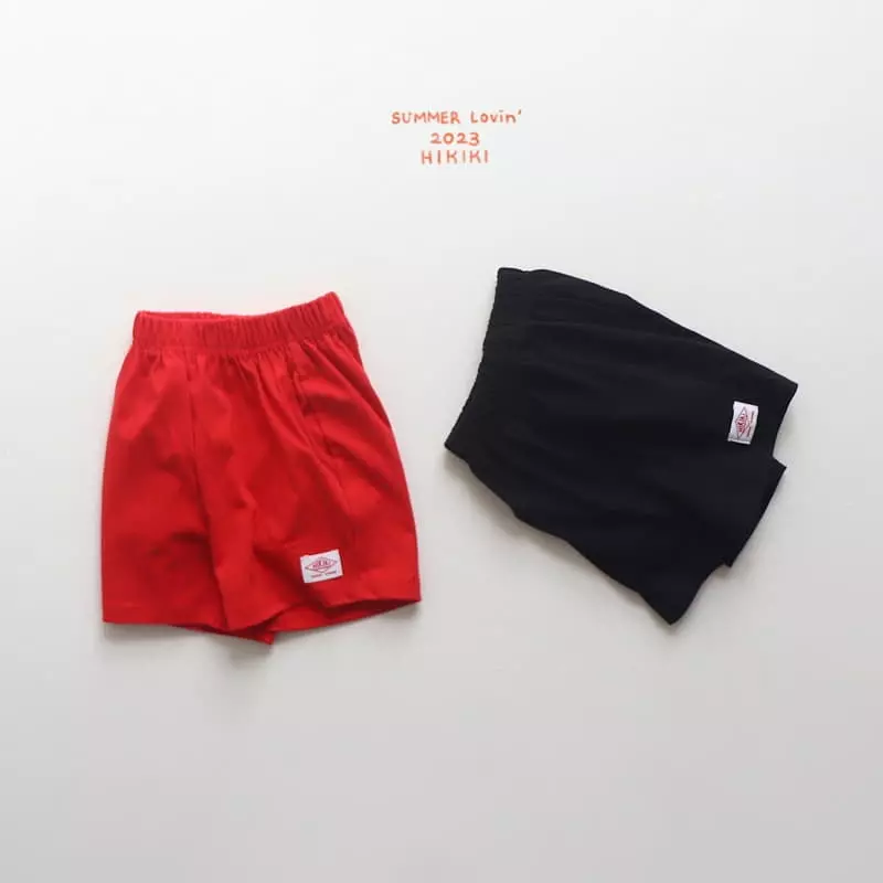 Hikiki - Korean Children Fashion - #kidsshorts - Label Shorts - 3