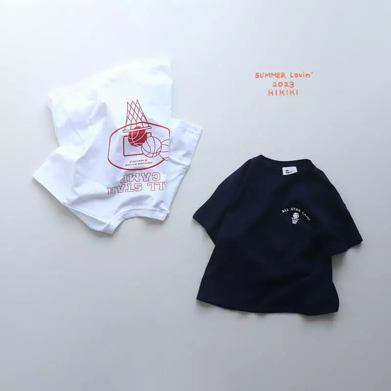 Hikiki - Korean Children Fashion - #kidsshorts - All Star Tee - 8