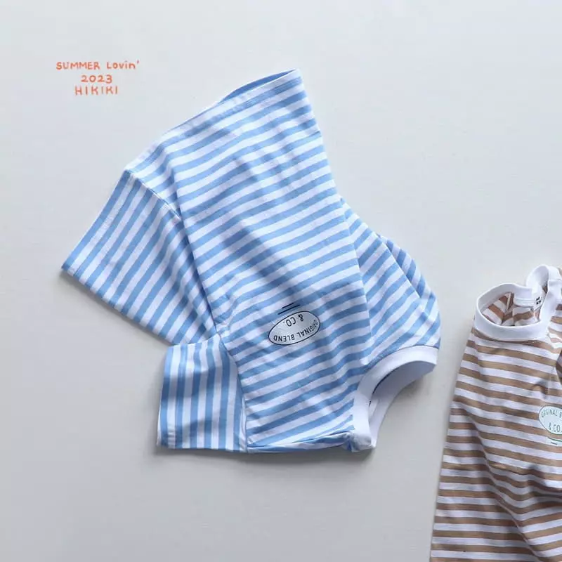 Hikiki - Korean Children Fashion - #kidsshorts - Enco Tee - 7