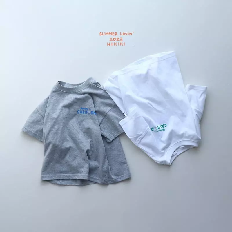 Hikiki - Korean Children Fashion - #kidsstore - California Tee