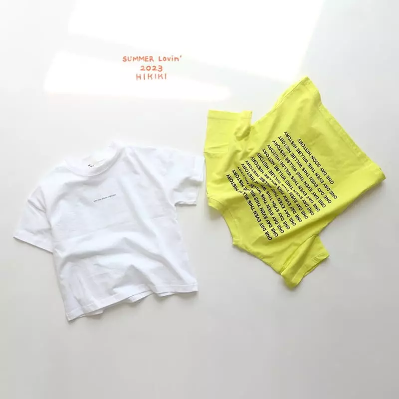 Hikiki - Korean Children Fashion - #magicofchildhood - One Day Tee - 2