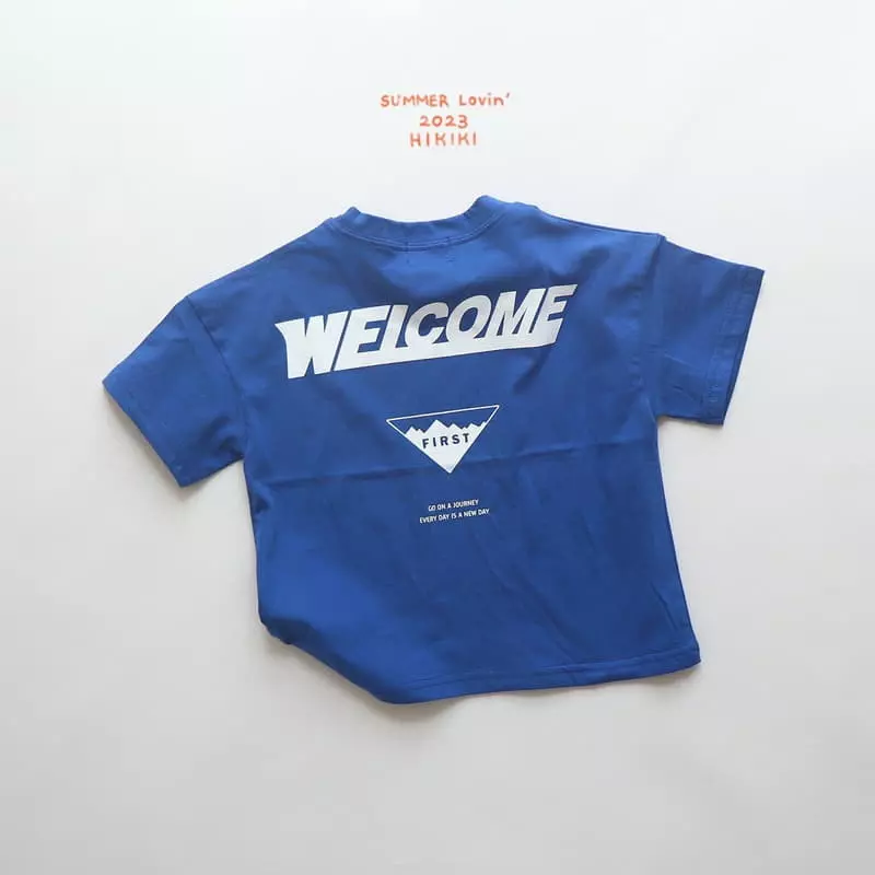 Hikiki - Korean Children Fashion - #minifashionista - Welcome Tee - 2