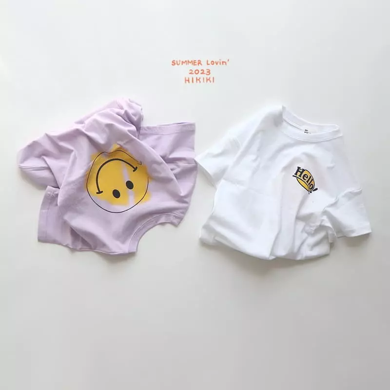 Hikiki - Korean Children Fashion - #minifashionista - Hello Tee