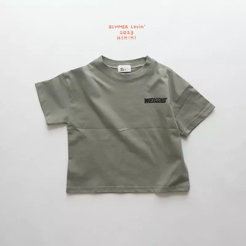 Hikiki - Korean Children Fashion - #prettylittlegirls - Welcome Tee - 3