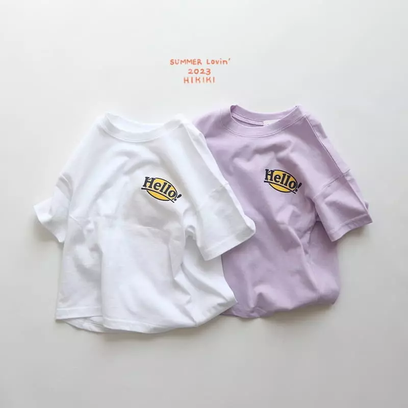 Hikiki - Korean Children Fashion - #prettylittlegirls - Hello Tee - 2