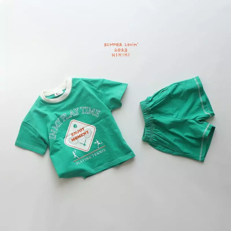 Hikiki - Korean Children Fashion - #todddlerfashion - Tennis Top Bottom Set - 8