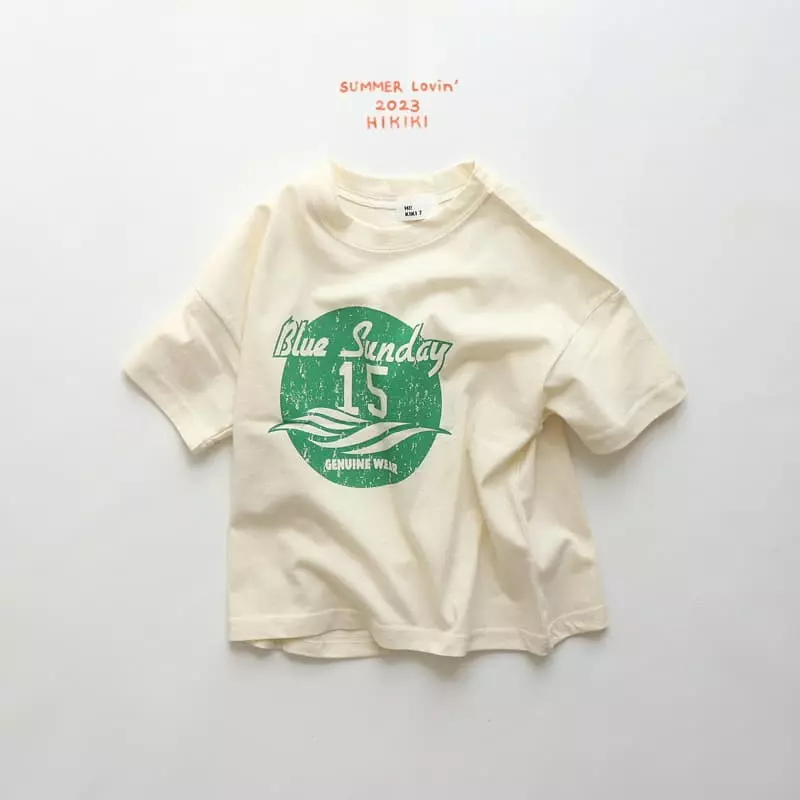 Hikiki - Korean Children Fashion - #todddlerfashion - Sunday Tee - 2