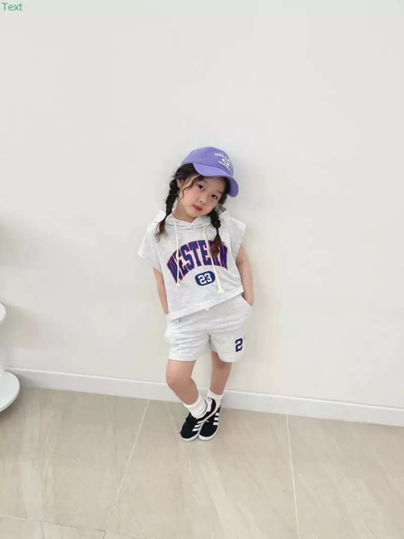 Honeybee - Korean Children Fashion - #Kfashion4kids - Hoody Cape Top Bottom Set - 12
