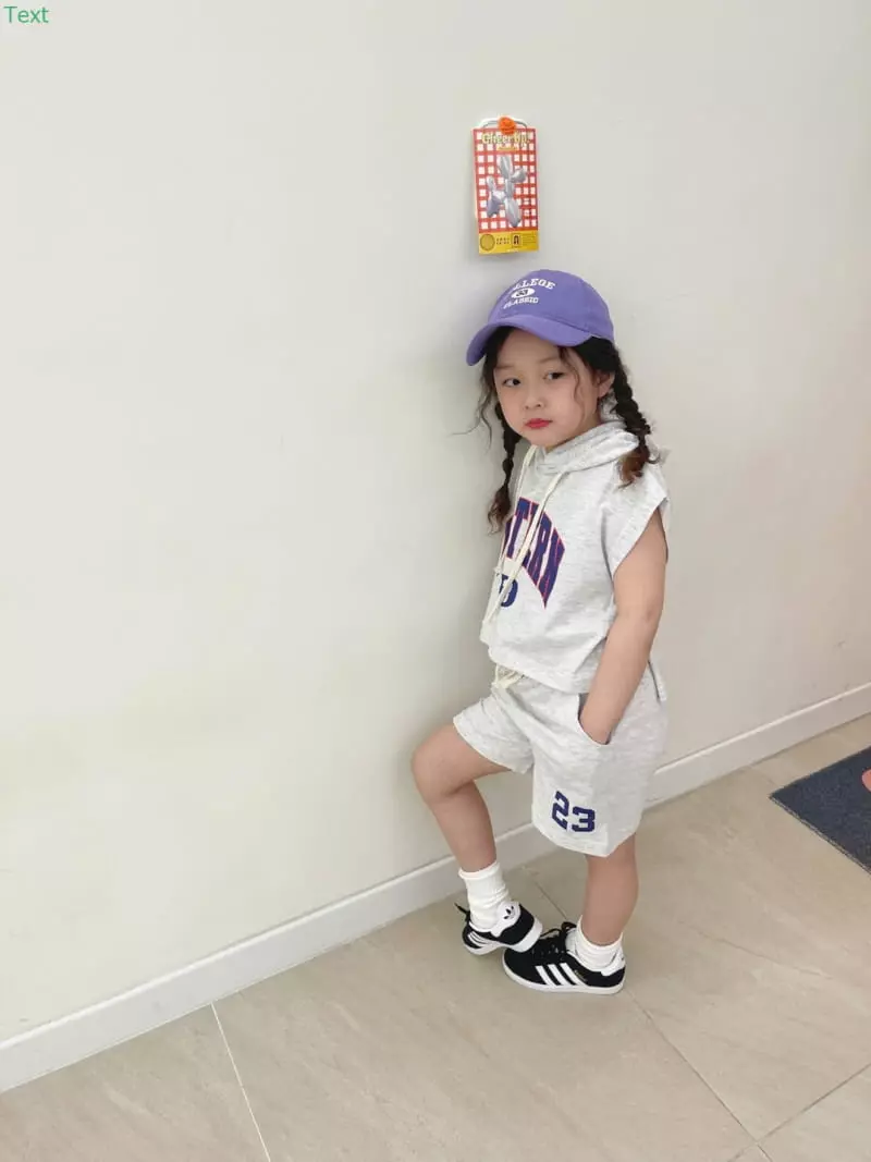Honeybee - Korean Children Fashion - #discoveringself - Hoody Cape Top Bottom Set - 7