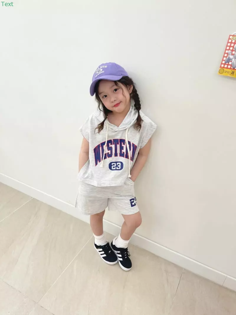 Honeybee - Korean Children Fashion - #fashionkids - Hoody Cape Top Bottom Set - 8
