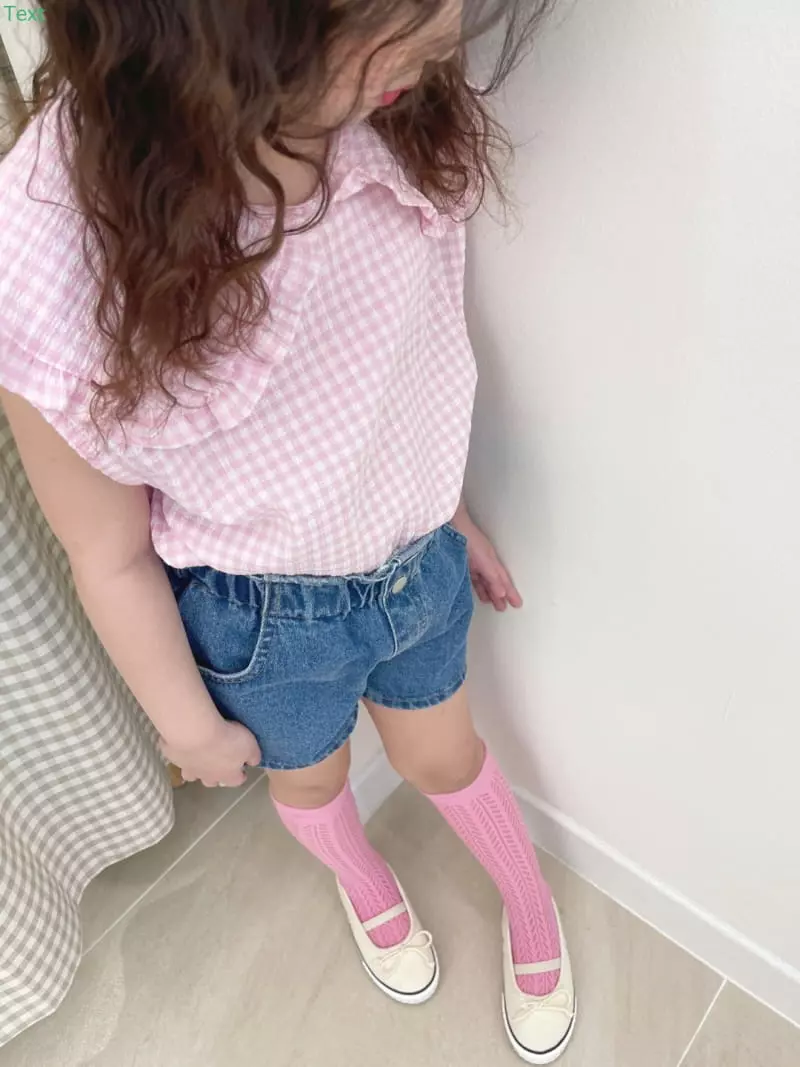 Honeybee - Korean Children Fashion - #fashionkids - Check Sleeveless Blouse - 7