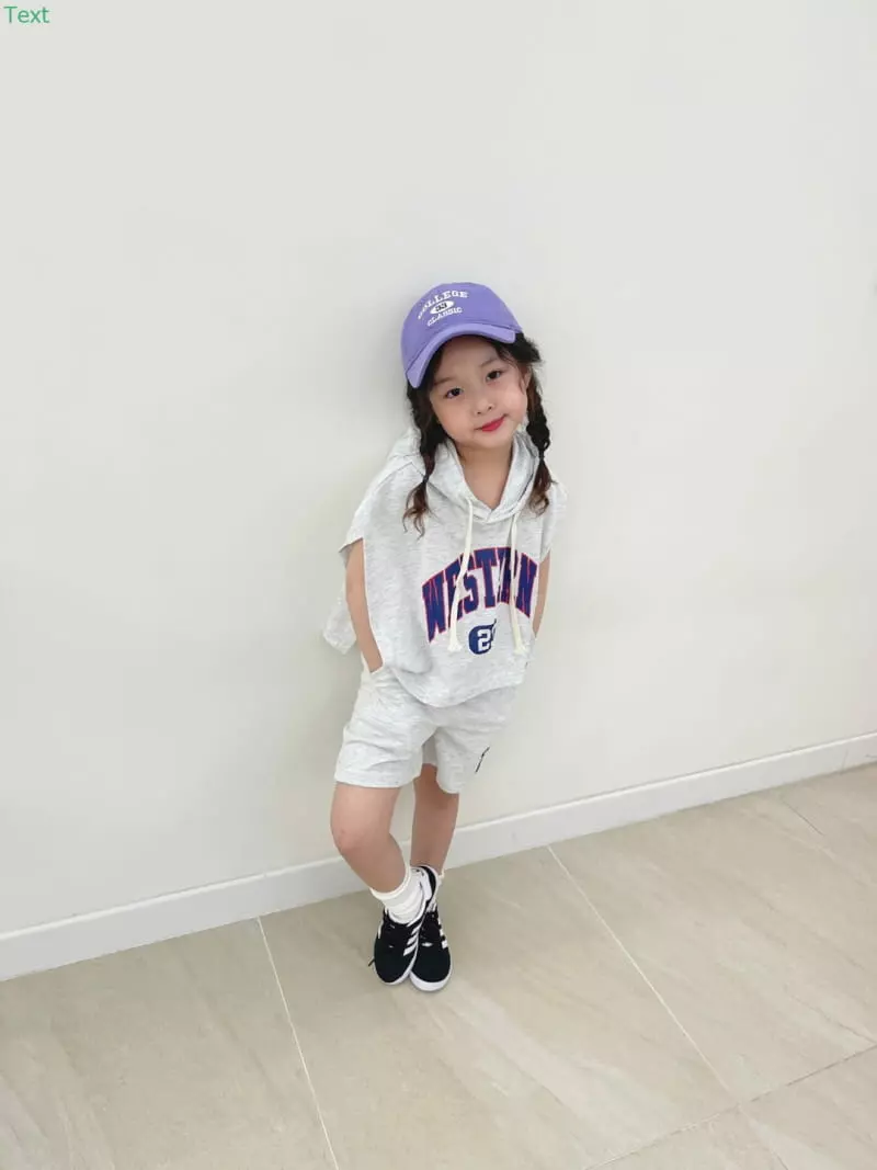 Honeybee - Korean Children Fashion - #kidzfashiontrend - Hoody Cape Top Bottom Set - 11