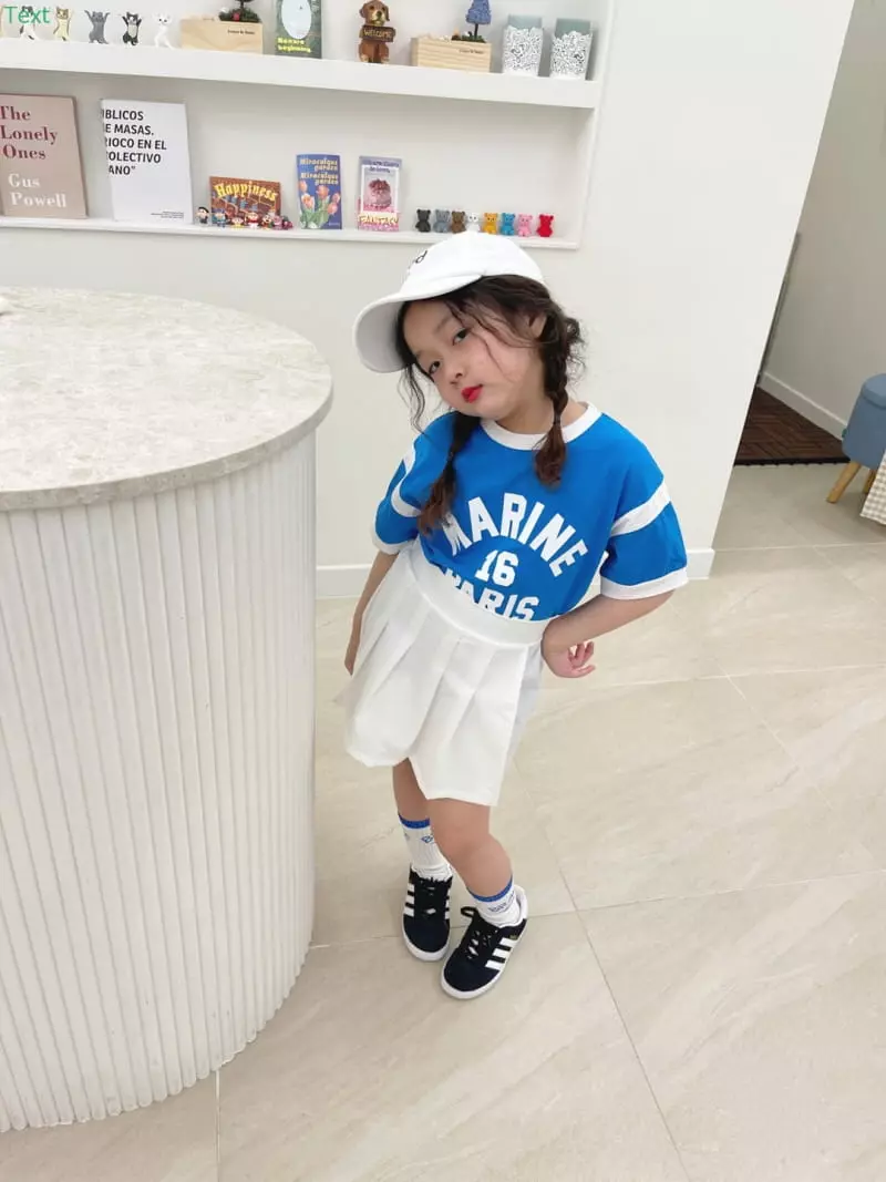 Honeybee - Korean Children Fashion - #minifashionista - Color Marine Tee - 12