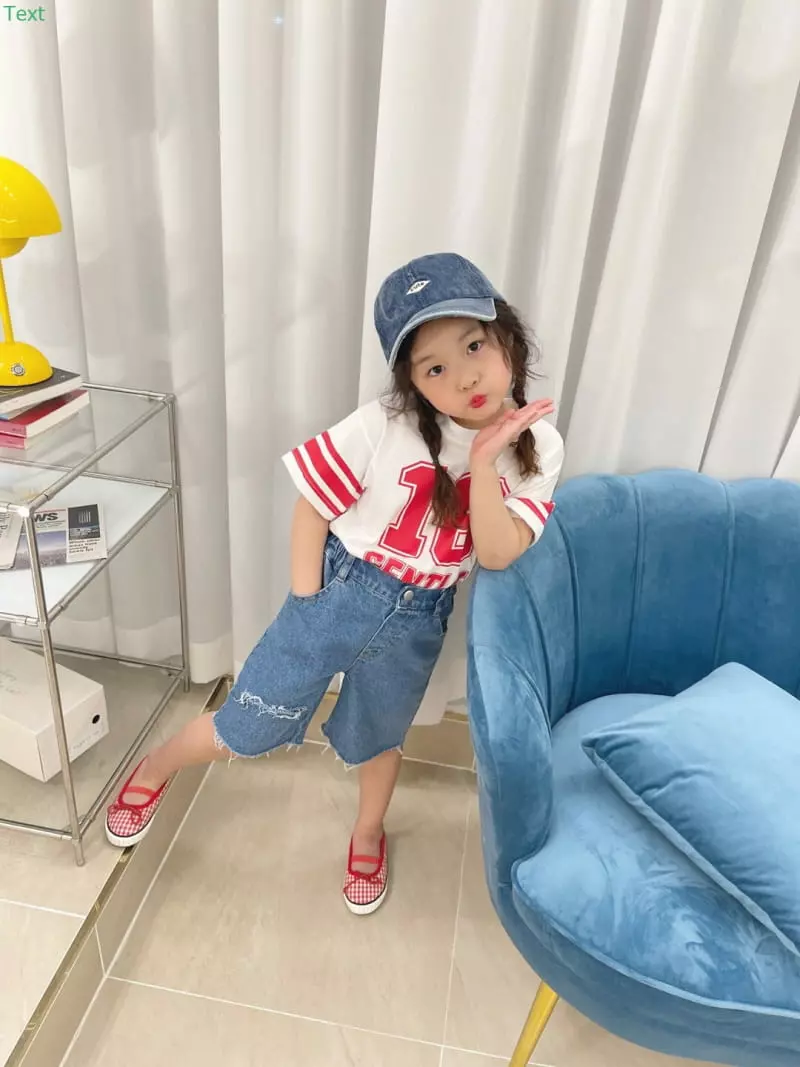 Honeybee - Korean Children Fashion - #minifashionista - Denim Vintage Shorts - 6