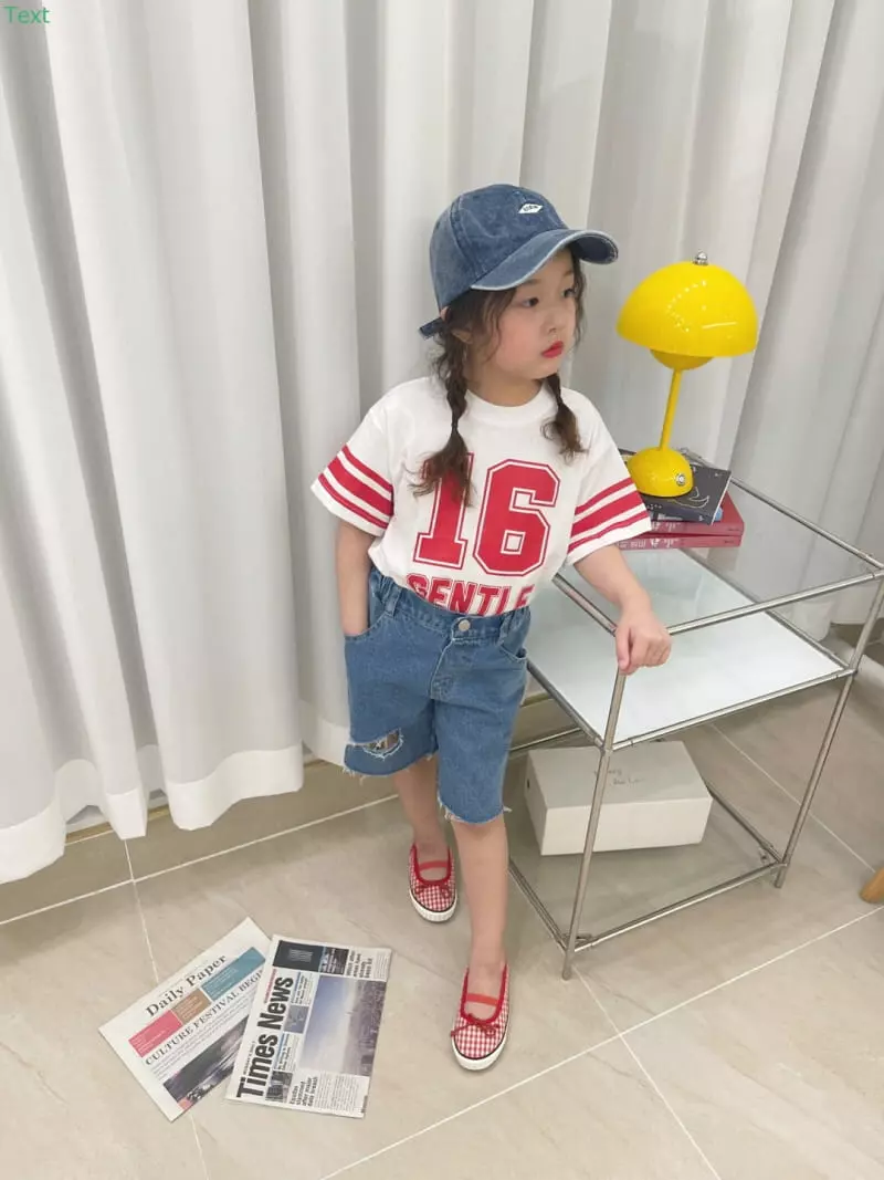 Honeybee - Korean Children Fashion - #todddlerfashion - Denim Vintage Shorts - 8