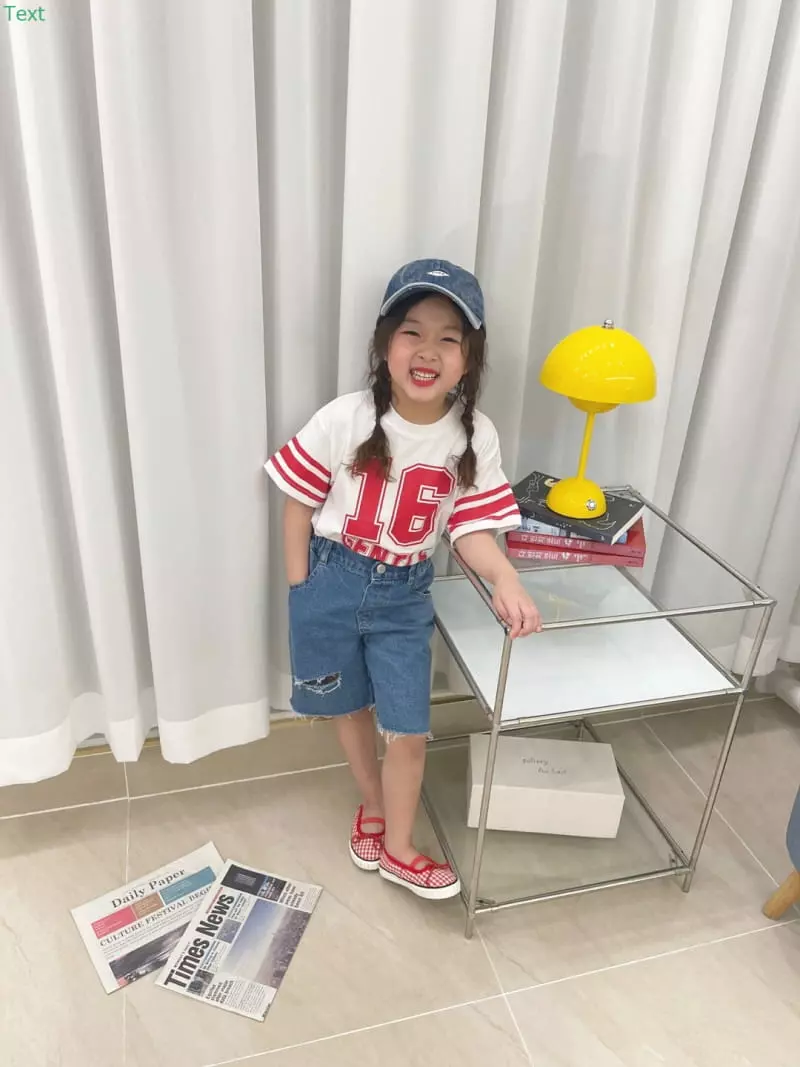 Honeybee - Korean Children Fashion - #toddlerclothing - Denim Vintage Shorts - 9