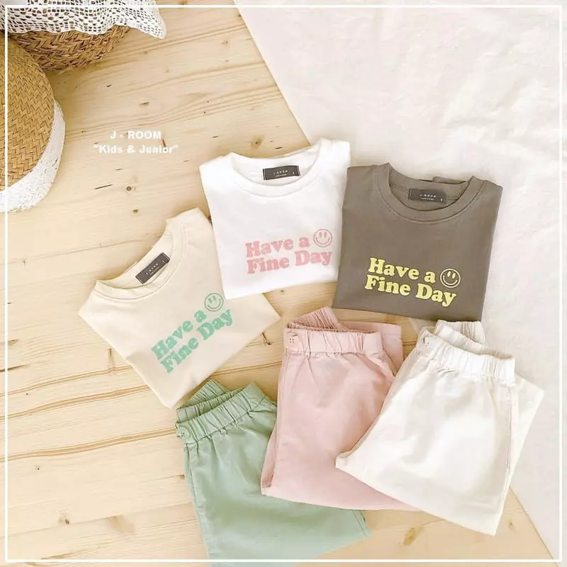 J-Room - Korean Children Fashion - #kidsshorts - Find Day Tee - 11