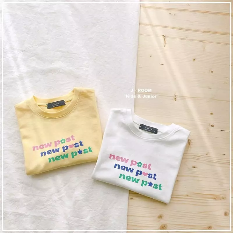 J-Room - Korean Children Fashion - #minifashionista - New Post Tee - 2